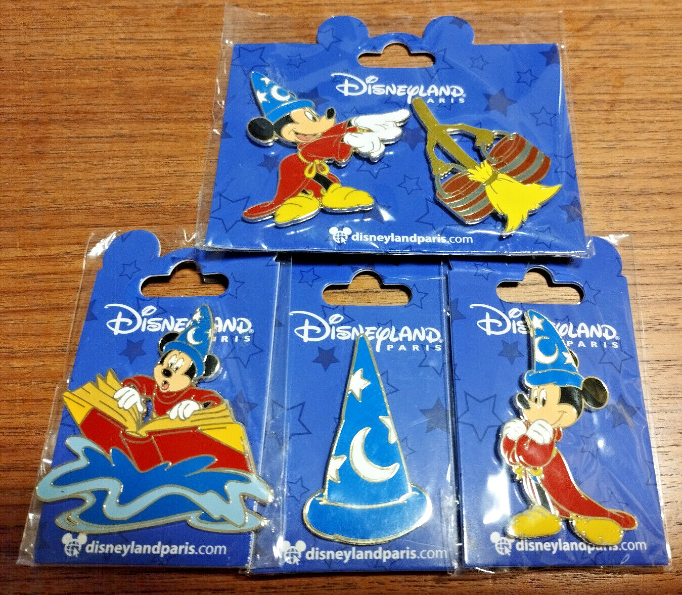Mickey Sorcerer on Book Fantasia Disney Land Paris Dlp Dlrp November 2021 Pin