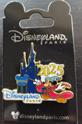 Mickey Sorcerer Sleeping Beauty Castle Disney Paris Dlp January 2025 Pin