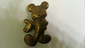 Mickey standing with one hand in the back M tee shirt Bronze color 3D Disney Pin