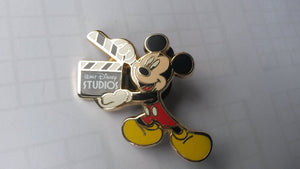 ミッキー ムービークラッパー ディズニースタジオ ディズニーランドパリ 2001 DLRP DLP ピン