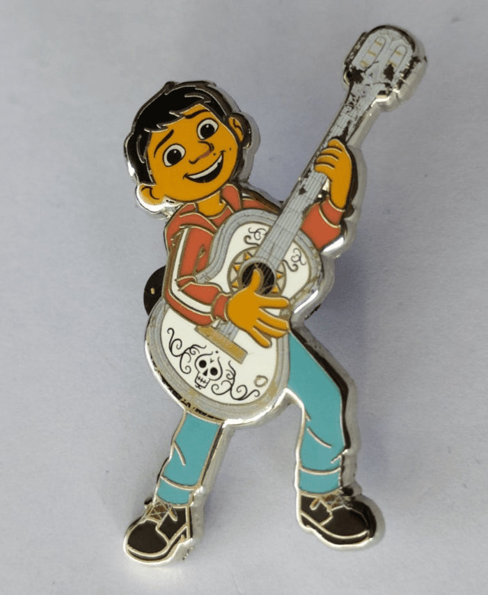 Miguel Coco Guitar Pixar Cast Lanyard Disney Land Paris Dlp Aug 2024 Pin