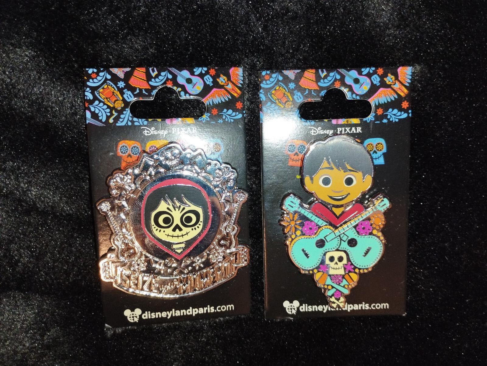 Miguel Rivera Coco Pixar with Crossed Guitars Disney Land Paris Dlp Nov 2023 Pin