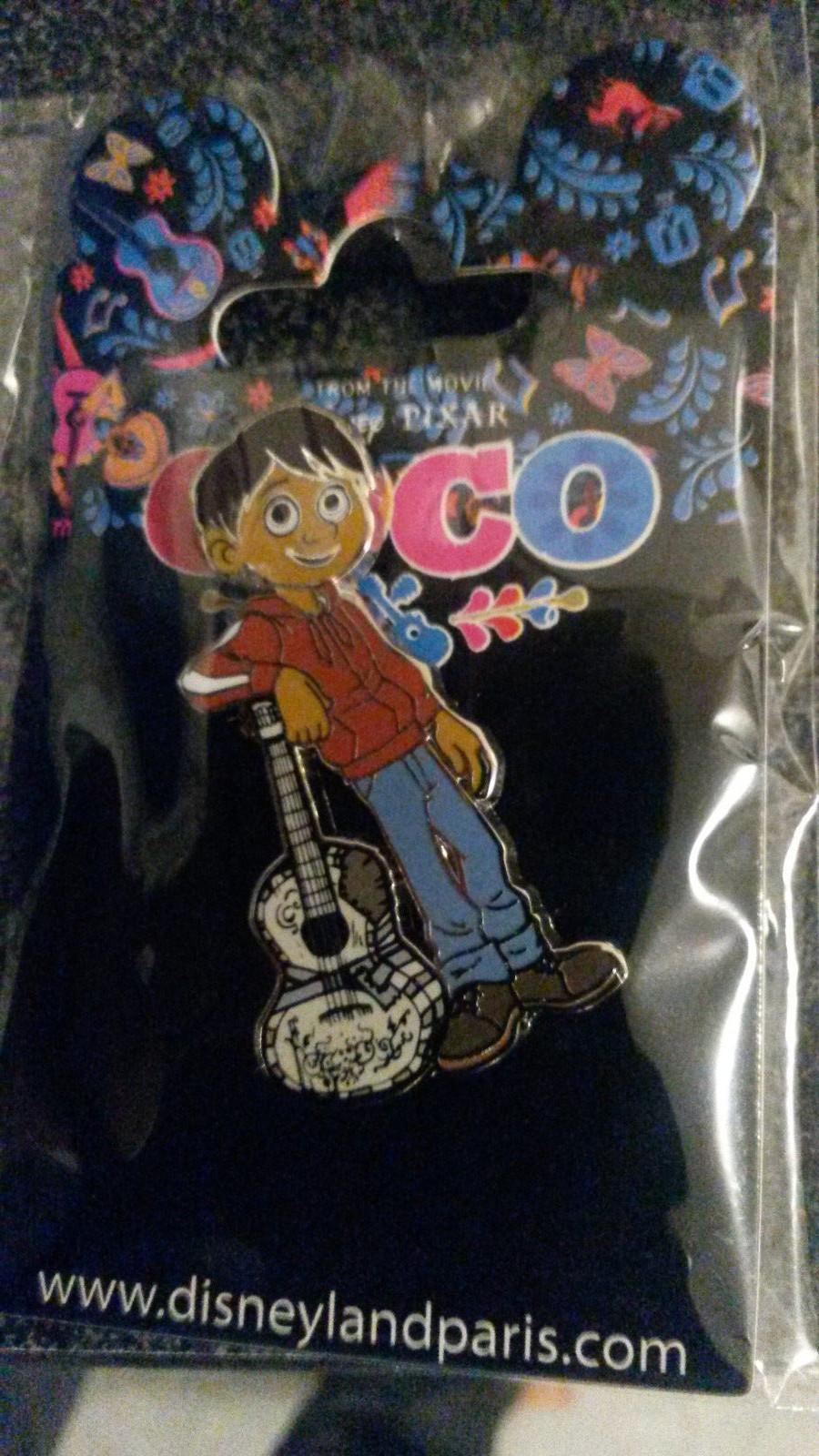 Miguel Rivera (Coco Pixar) with Guitar Disney Dlrp Dlp 2017 Sold Out Pin