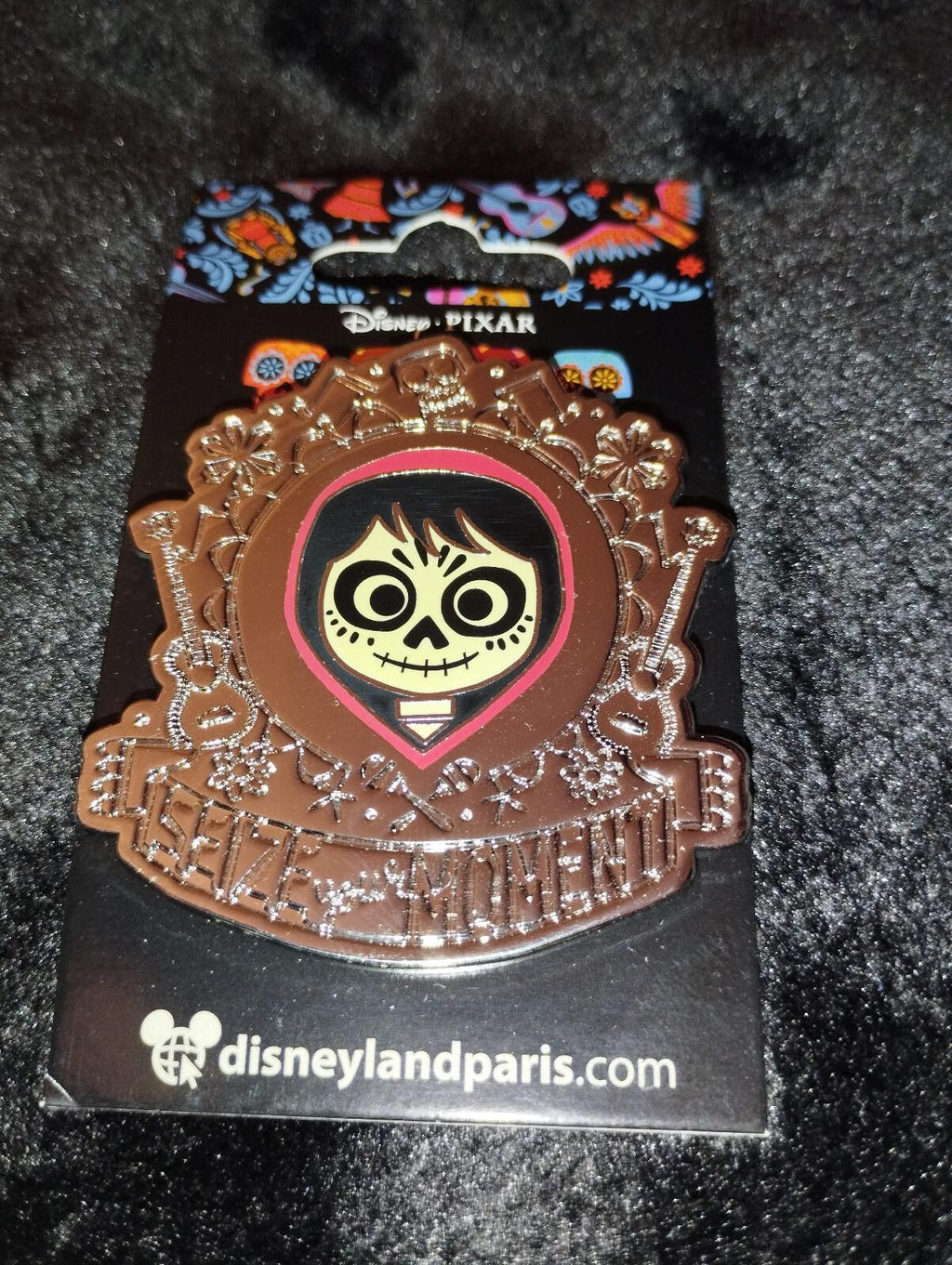 Miguel Rivera Sugar Skull Face Coco Pixar Disney Land Paris Dlp Nov 2023 Pin