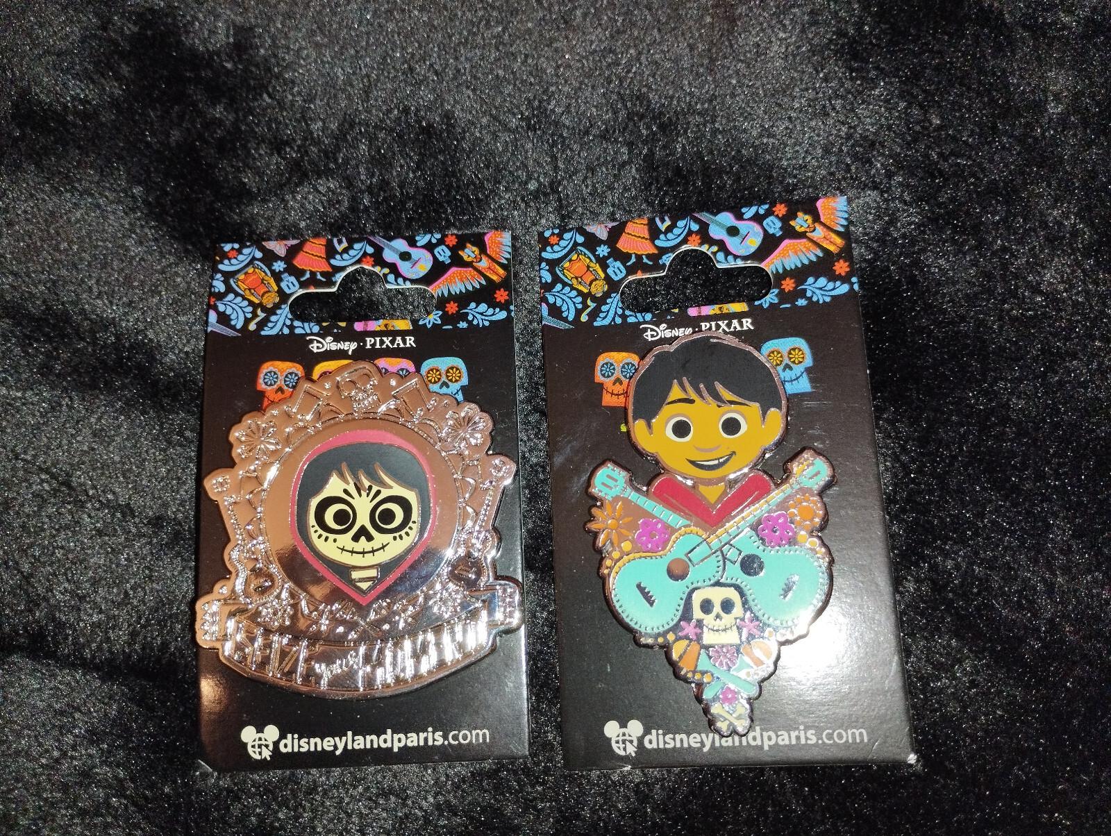 Miguel Rivera Sugar Skull Face Coco Pixar Disney Land Paris Dlp Nov 2023 Pin