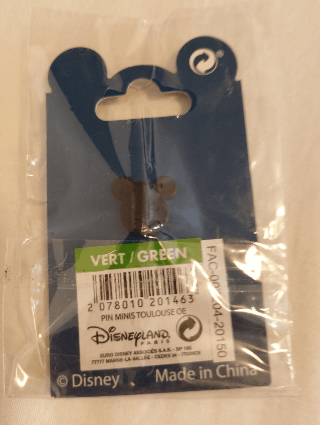 Mini Big Head Child Cute Series Toulouse Disney Land Paris Dlp Feb 2021 Pin