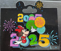 Minnie Firework and balloons Disney Land Paris Dlp January 2025 Celebration Pin