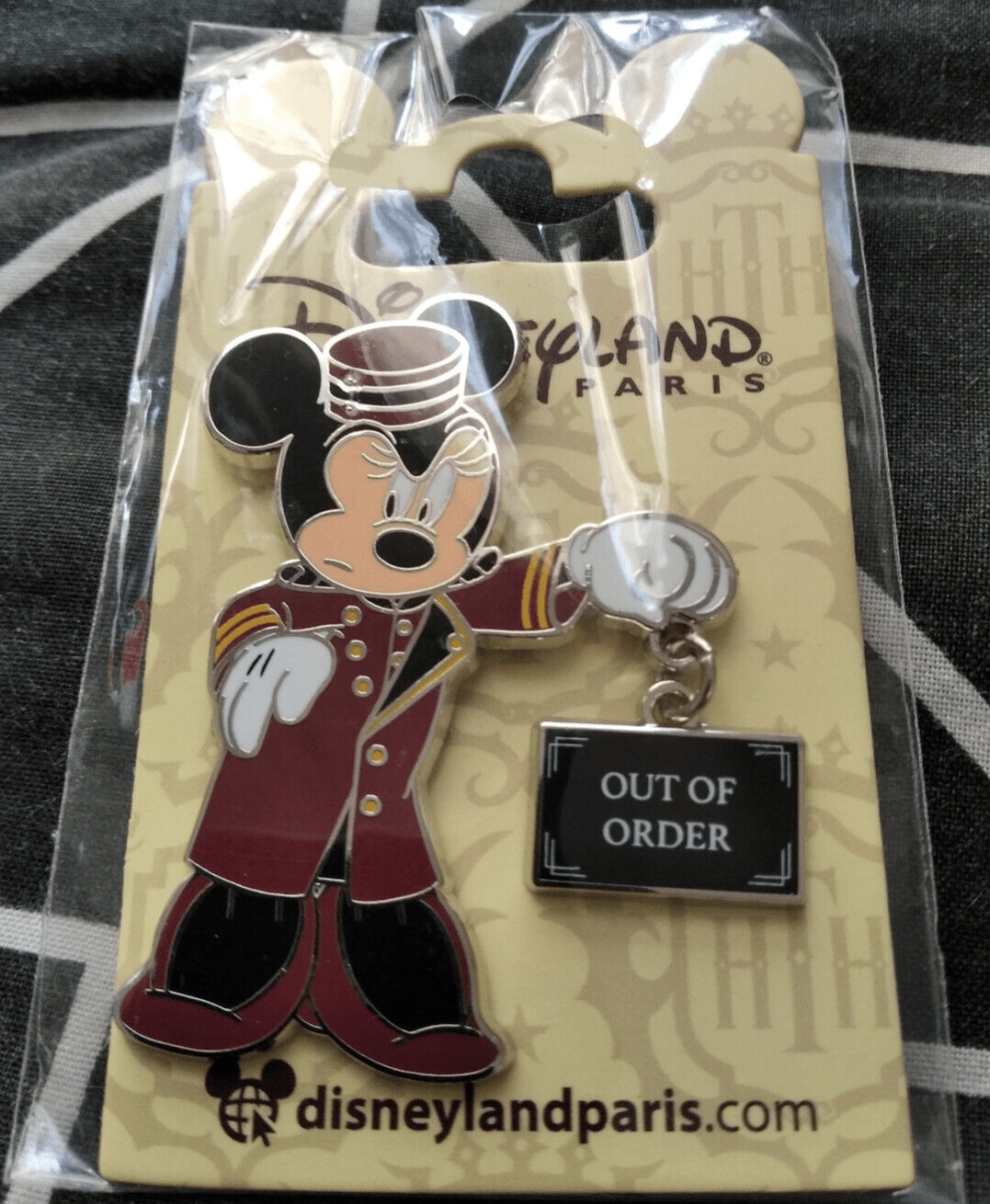 Minnie Hollywood Tower Hotel Series Disney Land Paris Dlrp Dlp 2022 dangle pin