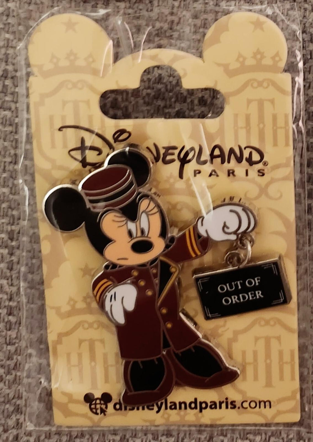 Minnie Hollywood Tower Hotel Series Disney Land Paris Dlrp Dlp 2022 dangle pin