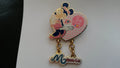 Minnie Mouse Your Best Friend 60's Disney Paris Dlrp Dlp 2008 Heart Dangle Pin