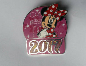 ミニー（ブースターセット2017、ディズニーランドパリDLRP DLP 2016グリッターピン）