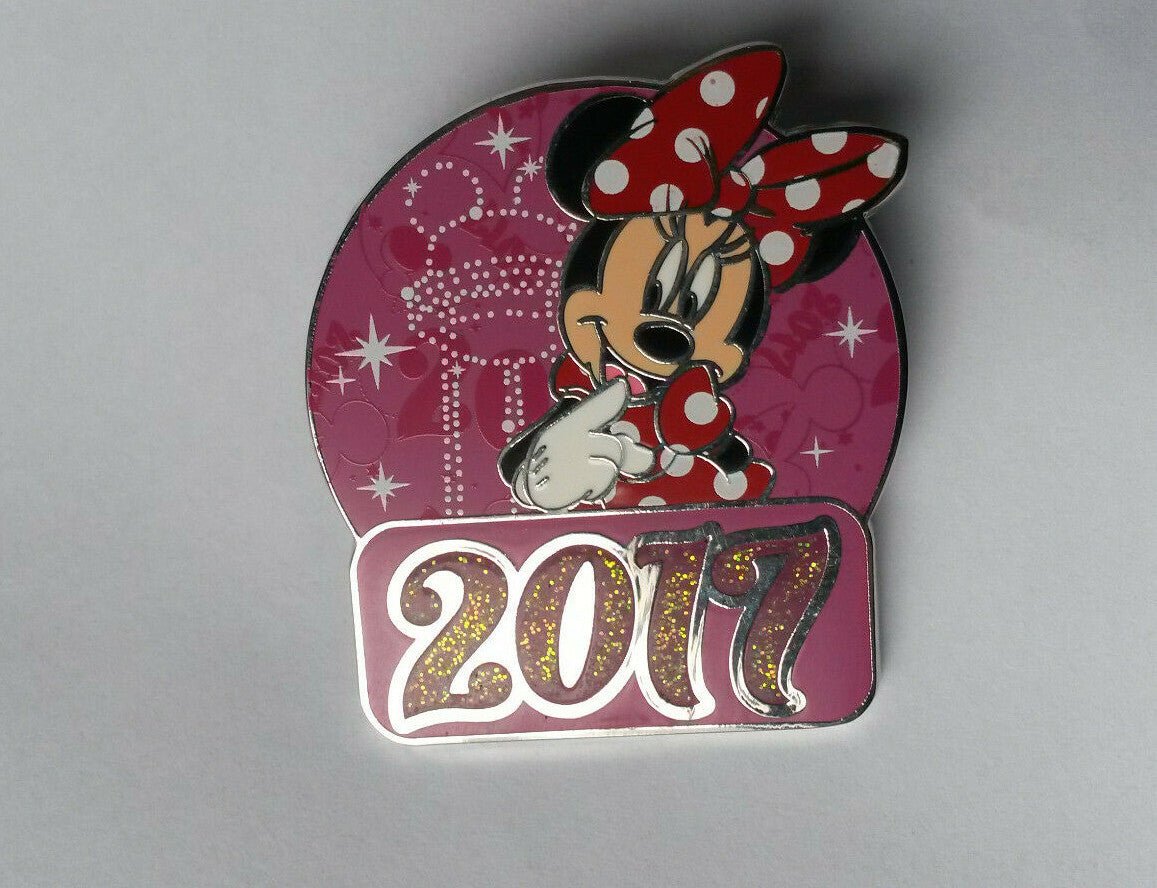 Minnie only from booster set 2017 Disney Land Paris Dlrp Dlp 2016 glitter Pin
