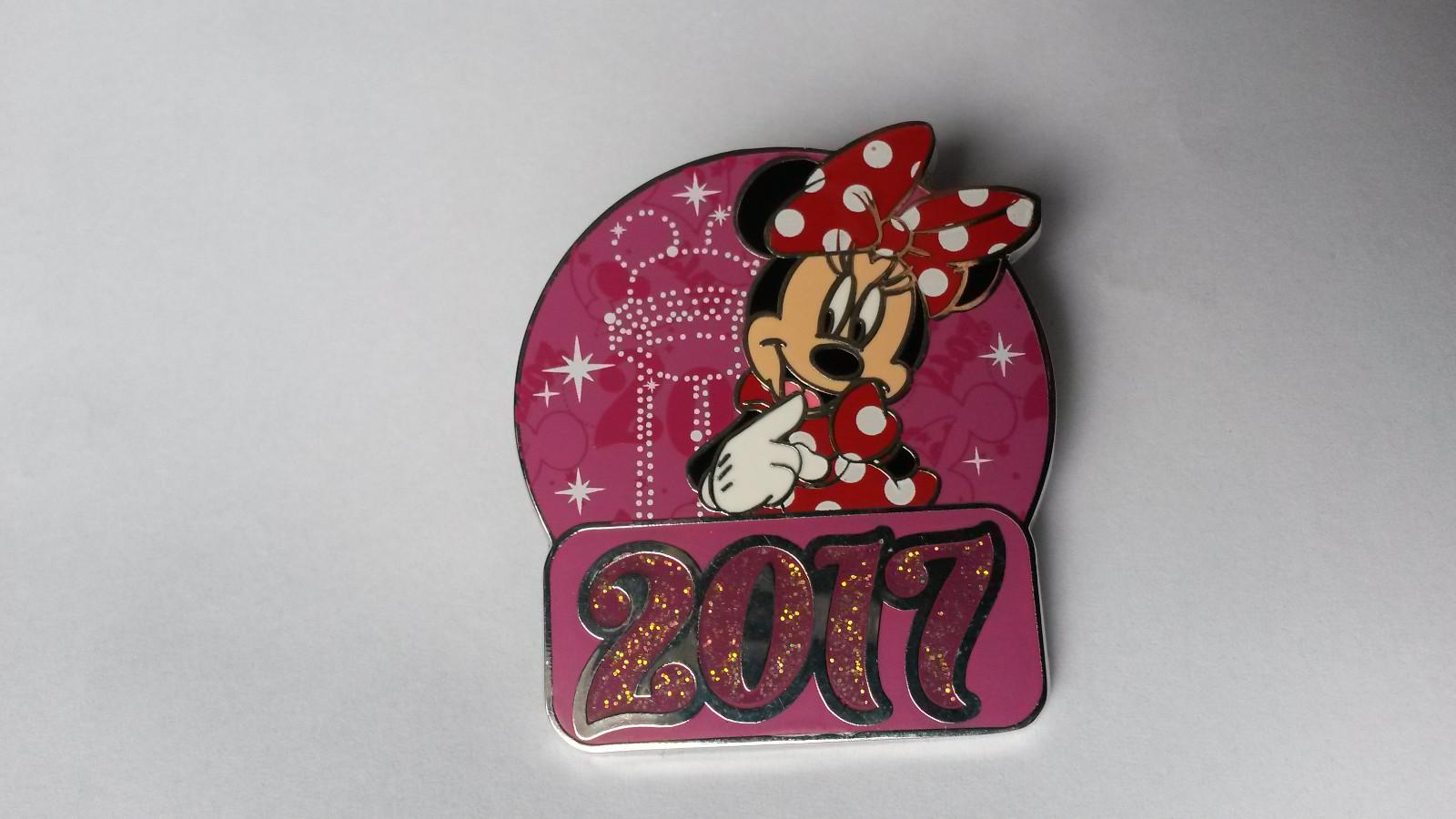Minnie only from booster set 2017 Disney Land Paris Dlrp Dlp 2016 glitter Pin