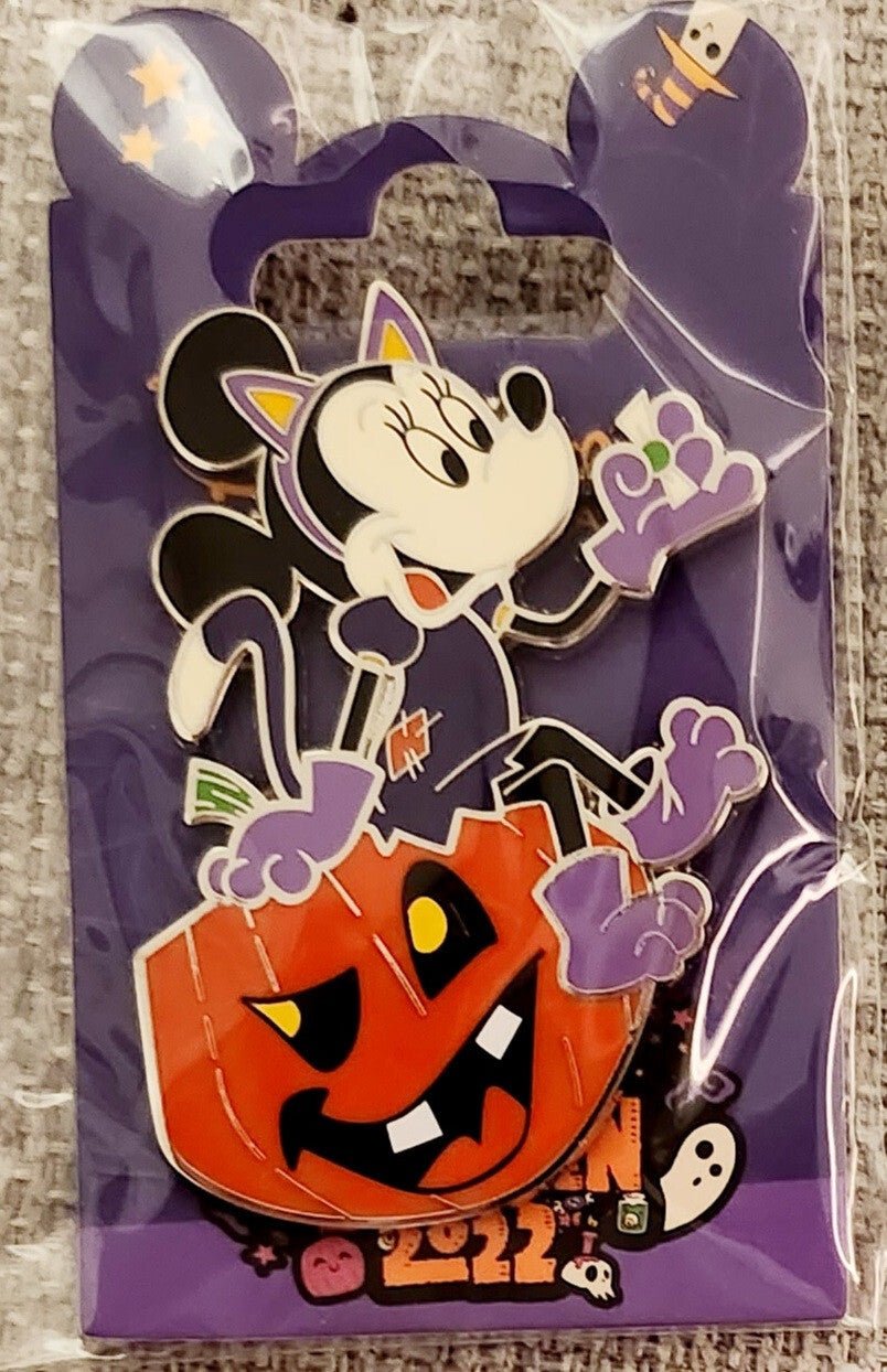Minnie Pumpkin Dress Halloween Series Disney Land Paris DLRP DLP Sept 2022 Pin
