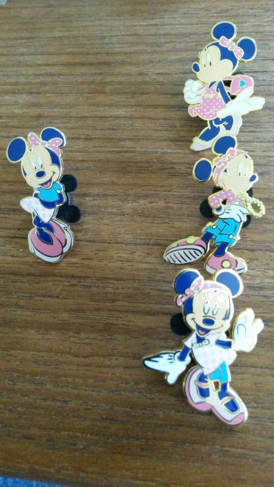 Minnie Sweet only Your Best Friend Set 60's dress Disney Land Paris Dlrp Dlp Pin