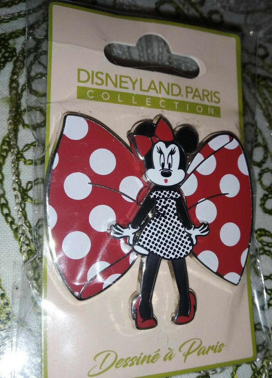 Minnie with Bow and Polka Dots Disney Land Paris Dlrp Dlp Sept 2020 Pin