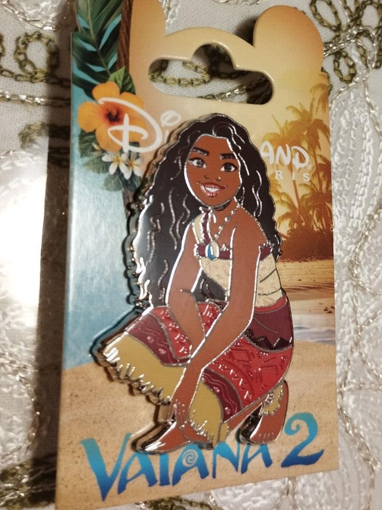 Moana - Crouching - Moana 2 (Vaiana ) Disney Land Paris Dlrp Dlp Nov 2024 Pin