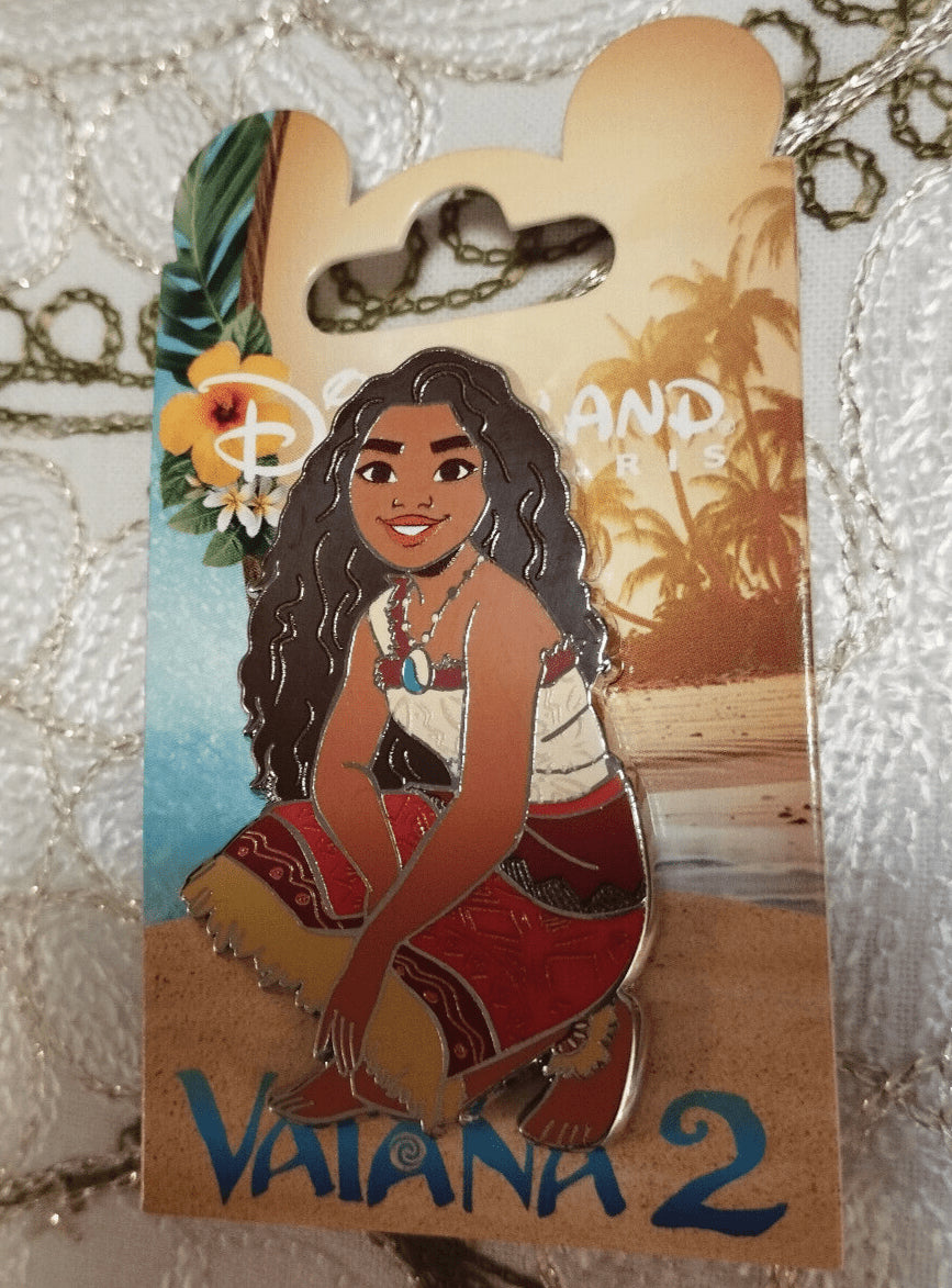Moana - Crouching - Moana 2 (Vaiana ) Disney Land Paris Dlrp Dlp Nov 2024 Pin