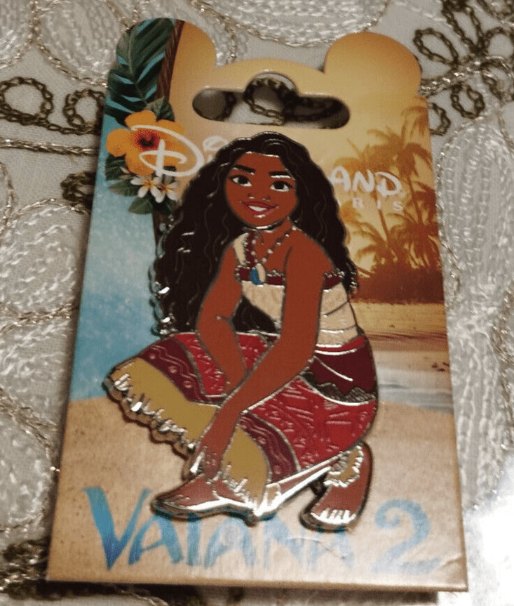 Moana - Crouching - Moana 2 (Vaiana ) Disney Land Paris Dlrp Dlp Nov 2024 Pin