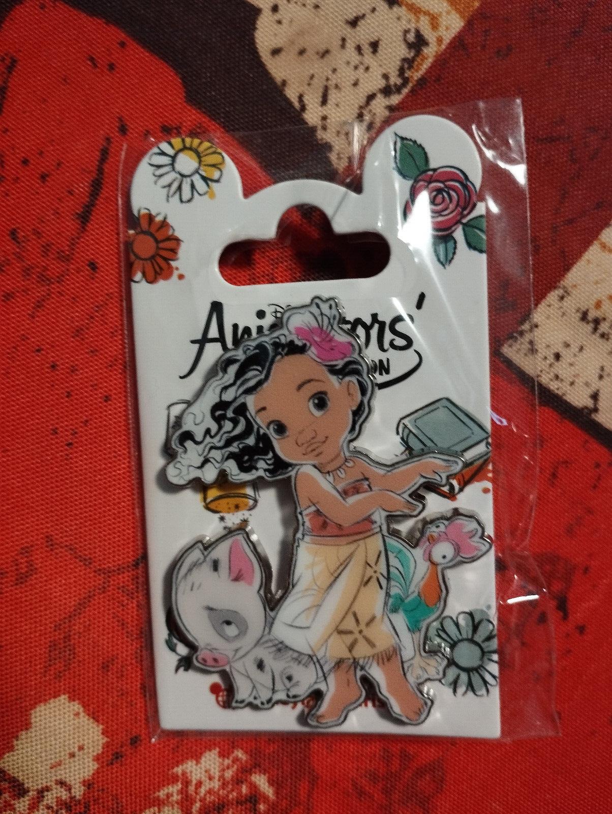 Moana Hei Hei Pua Animator Dolls Child June 2023 Disney Land Paris Pin