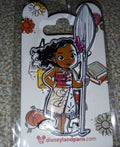 Moana with Paddle Spear Animator Dolls Child Disney Land Paris Dlp July 2022 Pin