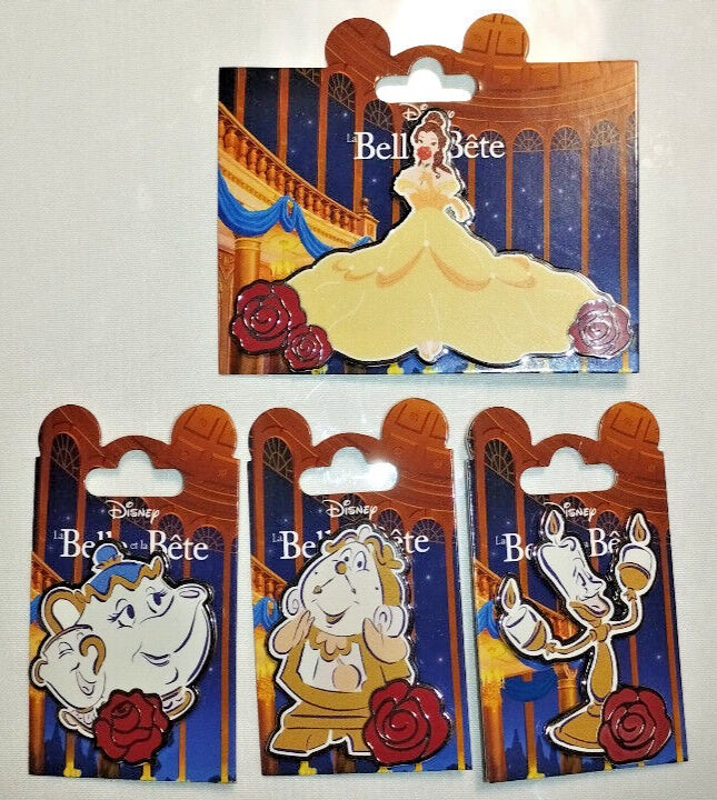 Mrs Potts and Chip - Rose Beauty & the Beast Disney Land Paris Dlp 08 2024 Pin
