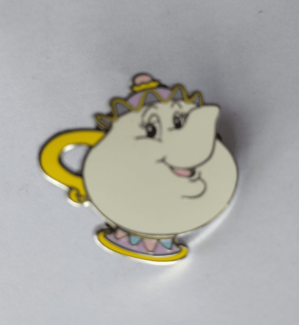Mrs. Potts Beauty & the Beast Cast Lanyard Reresh Disney Land Paris Dlp 2017 Pin