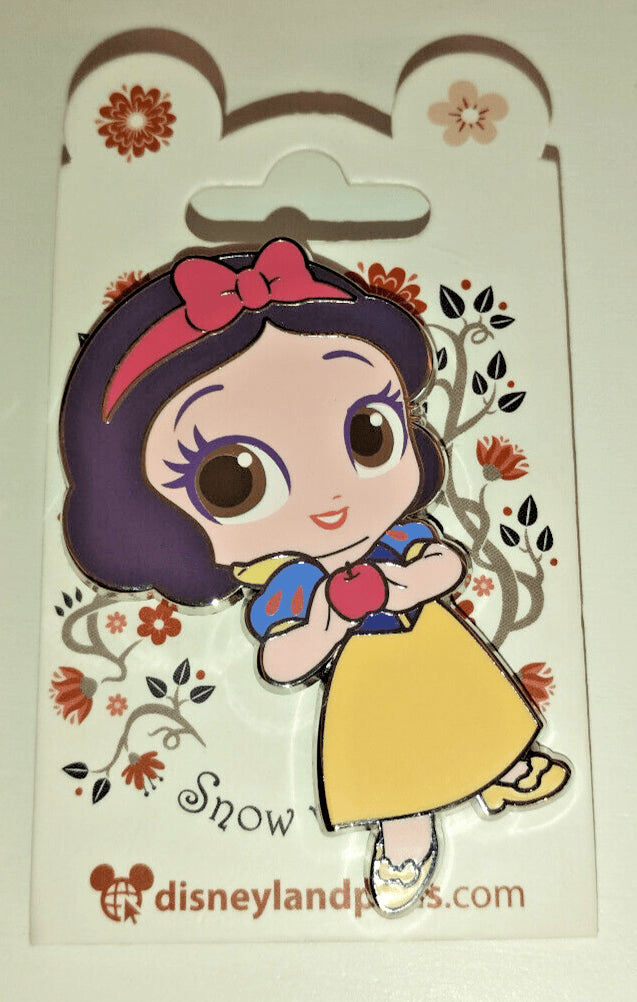 Mulan Belle Ariel Jasmine Cind Aurora Snow 7 Chibi Princess Set Disney Land Paris Dlp 2023 Pins