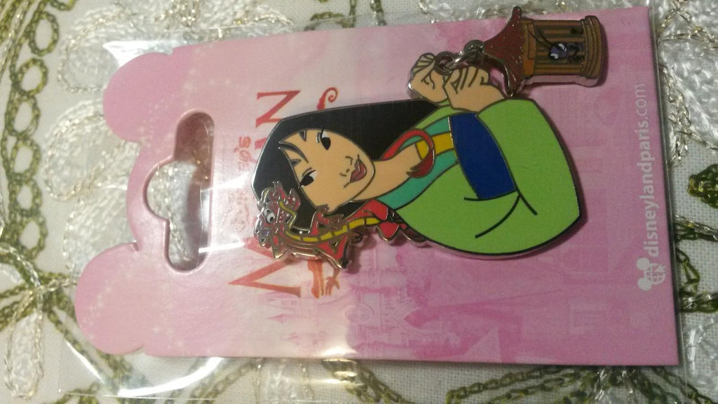 Mushu Cri - kee Lantern Mulan Series Disney Paris Dlrp Dlp 2018 New Dangle pin