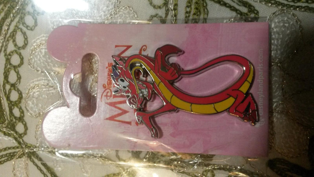 Mushu Cri - kee Lantern Mulan Series Disney Paris Dlrp Dlp 2018 New Dangle pin