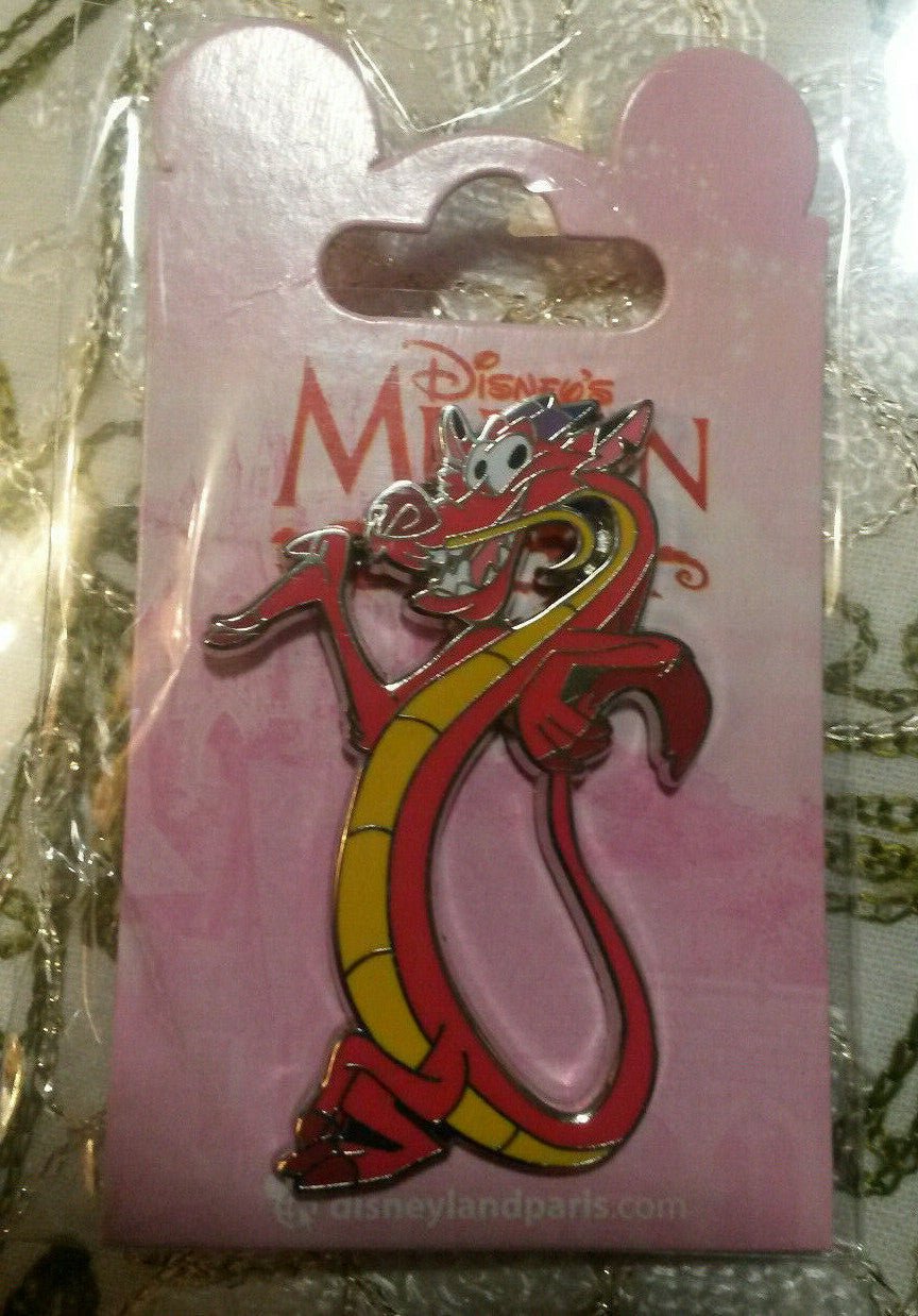 Mushu Dragon Mulan Series Disney Paris Dlrp Dlp December 2018 New pin