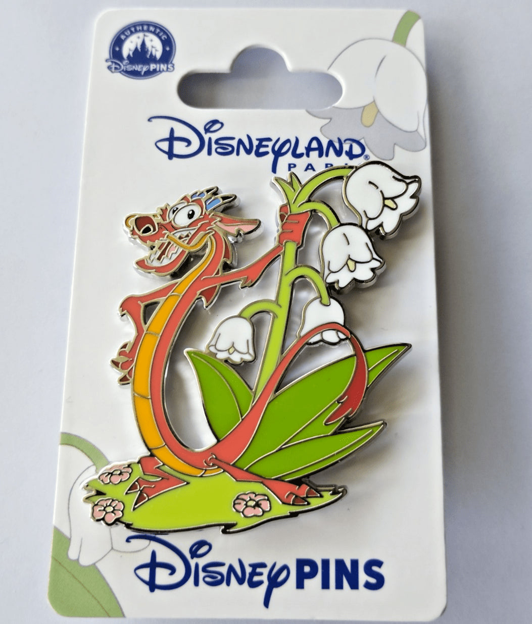 Mushu - Lily of the Valley Series Disney Land Paris Dlp May 2025 Pin