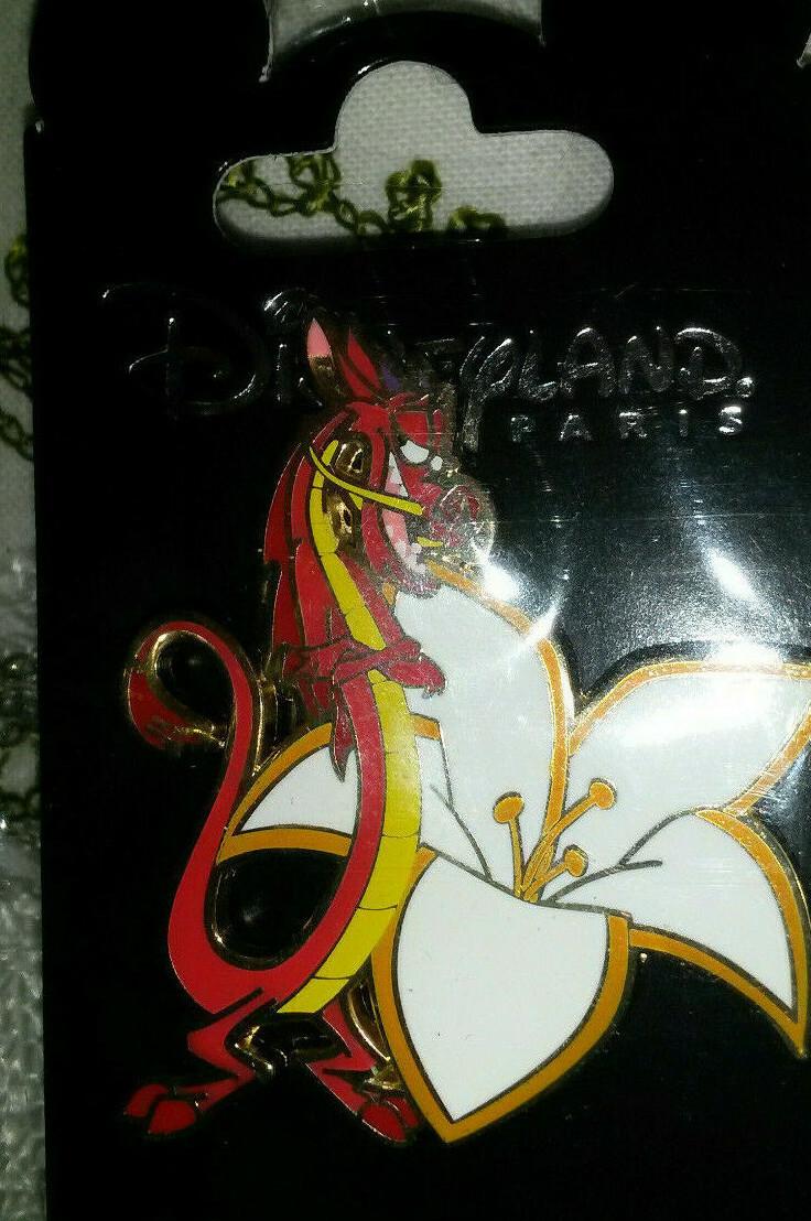 Mushu (Mulan) Lotus Flowers March 2020 Series Disney Land Paris Dlrp Dlp Pin