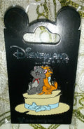 Music Aristocats Cat Berlioz Toulouse on Hat Disney Land Paris Dlrp Dlp 2019 pin