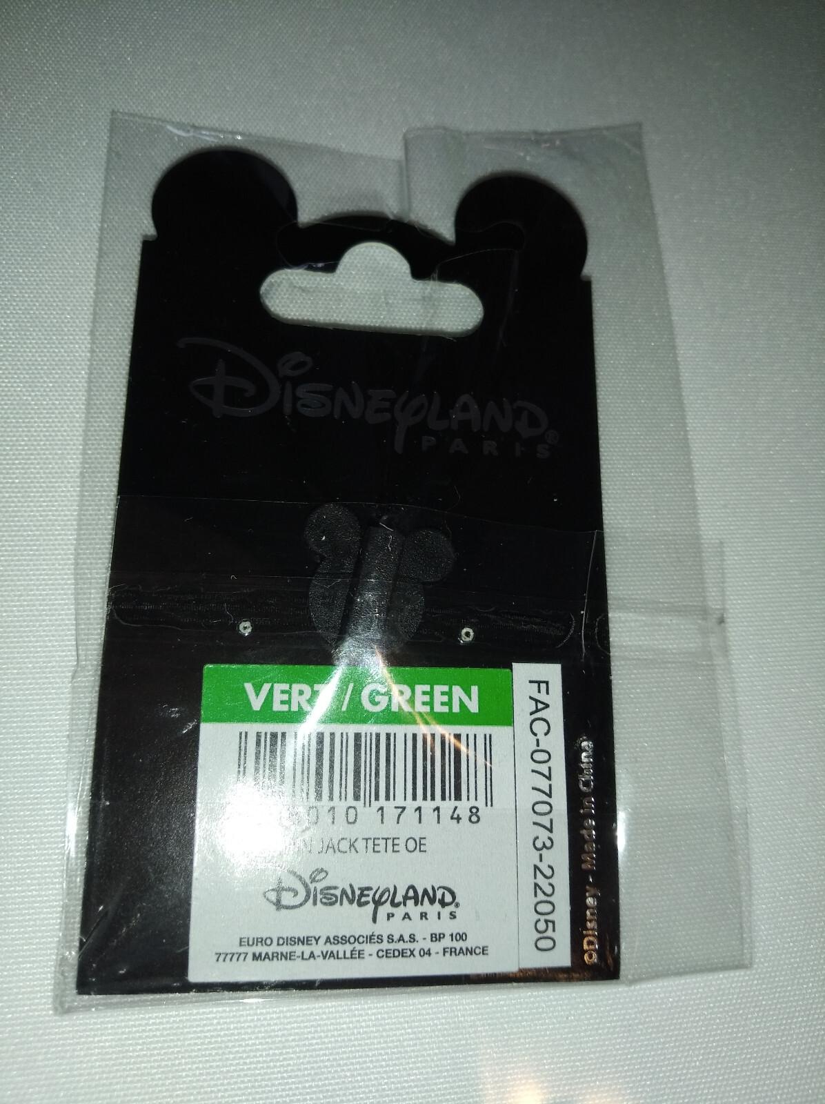 NBC Jack Head Halloween Series Head Disney Land Paris Dlp Glitter 2018 Pin