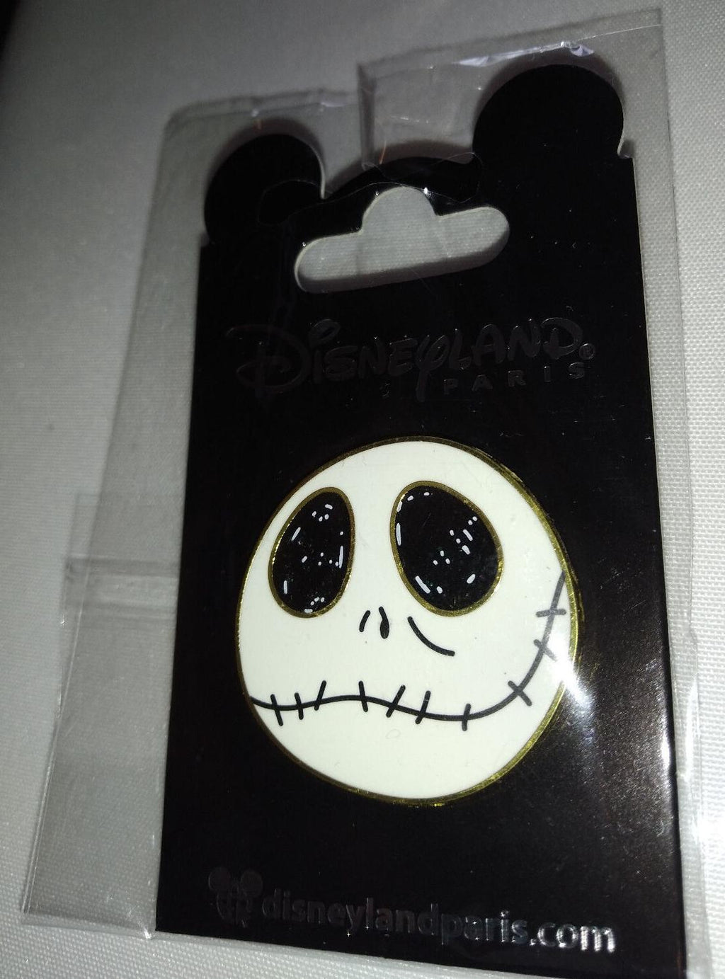 NBC Jack Head Halloween Series Head Disney Land Paris Dlp Glitter 2018 Pin