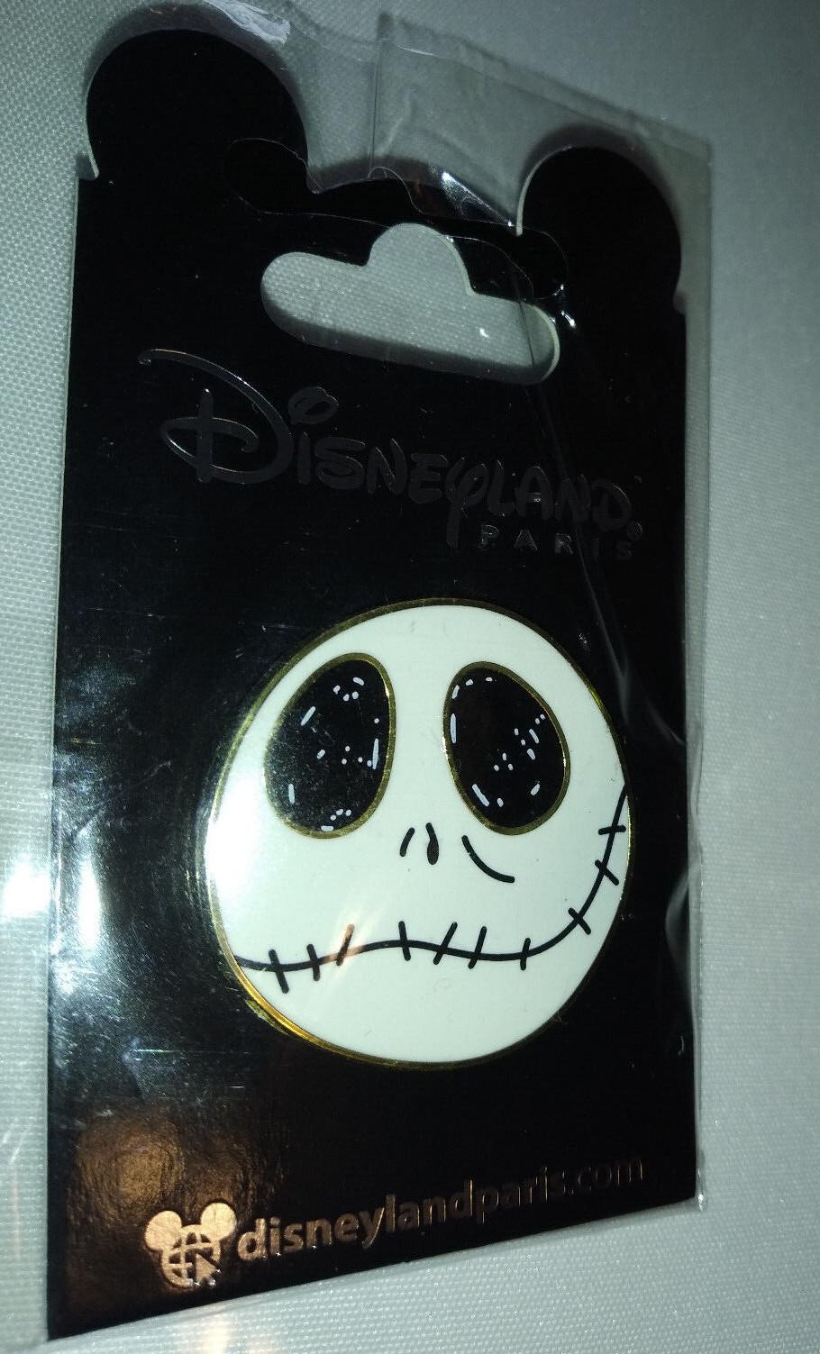 NBC Jack Head Halloween Series Head Disney Land Paris Dlp Glitter 2018 Pin