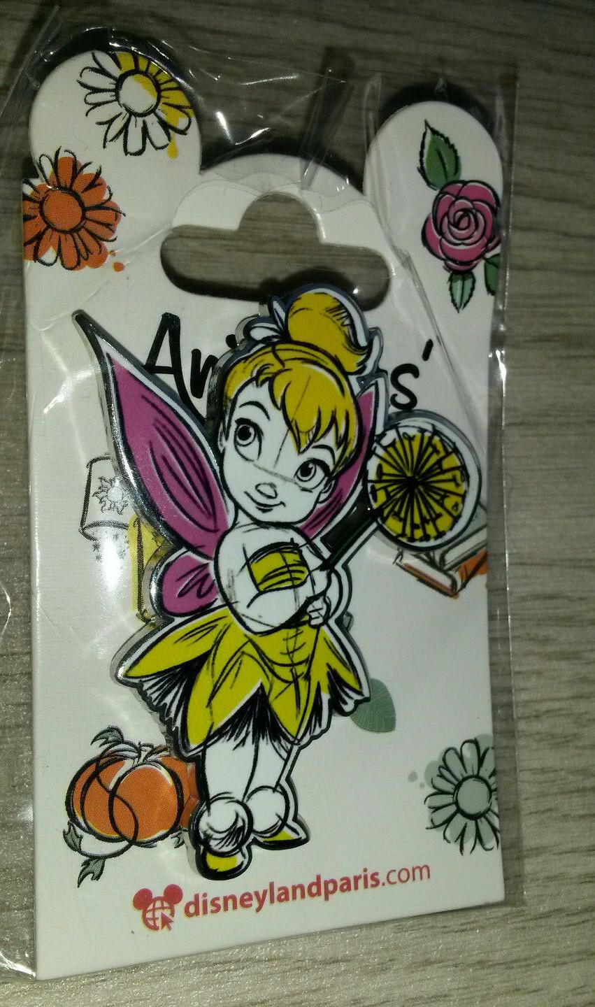 New 2020 Dlp Dlrp - Animator Dolls - Tinkerbell Child Disney Land Paris Pin