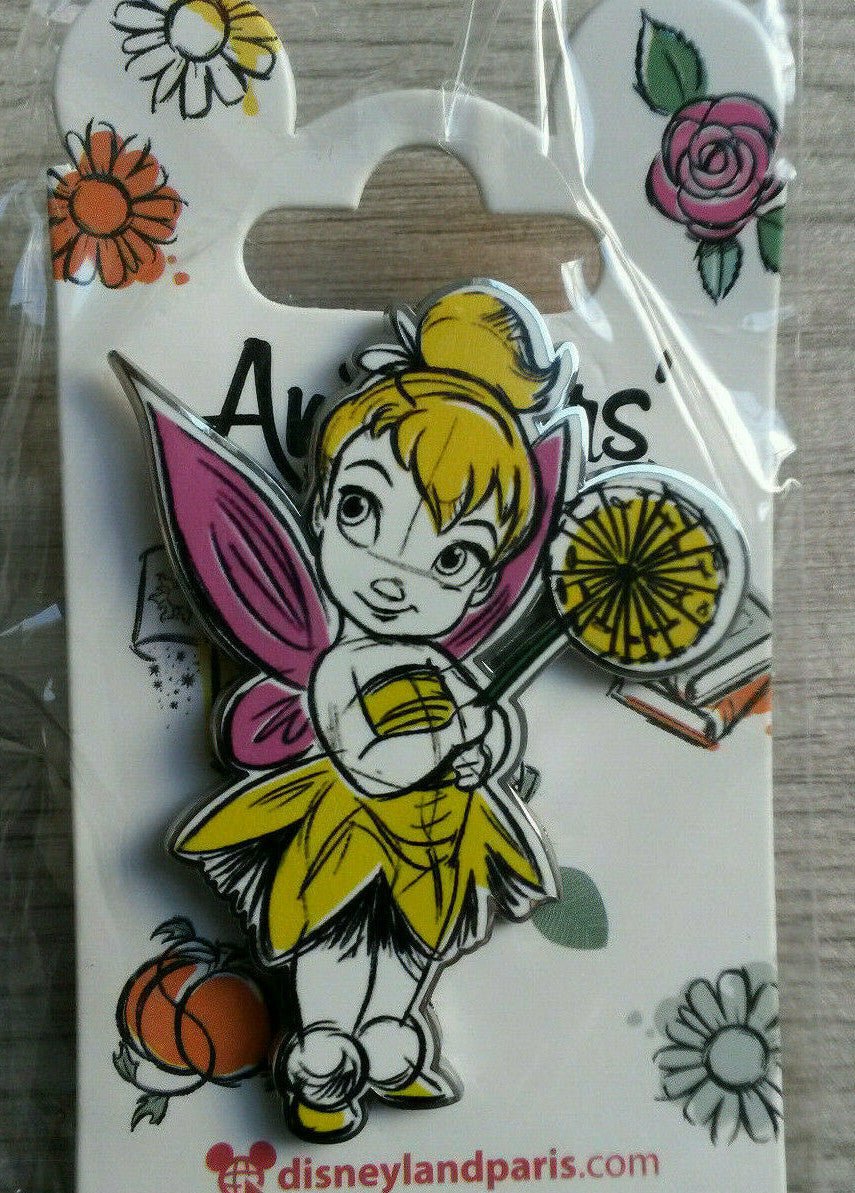 New 2020 Dlp Dlrp - Animator Dolls - Tinkerbell Child Disney Land Paris Pin