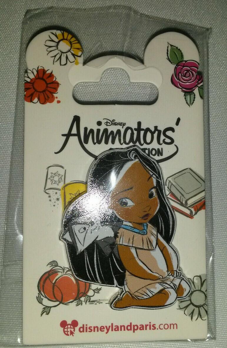 New 2021 Dlp Dlrp - Animator Dolls - Pocahontas Meeko Child Disney L Paris Pin