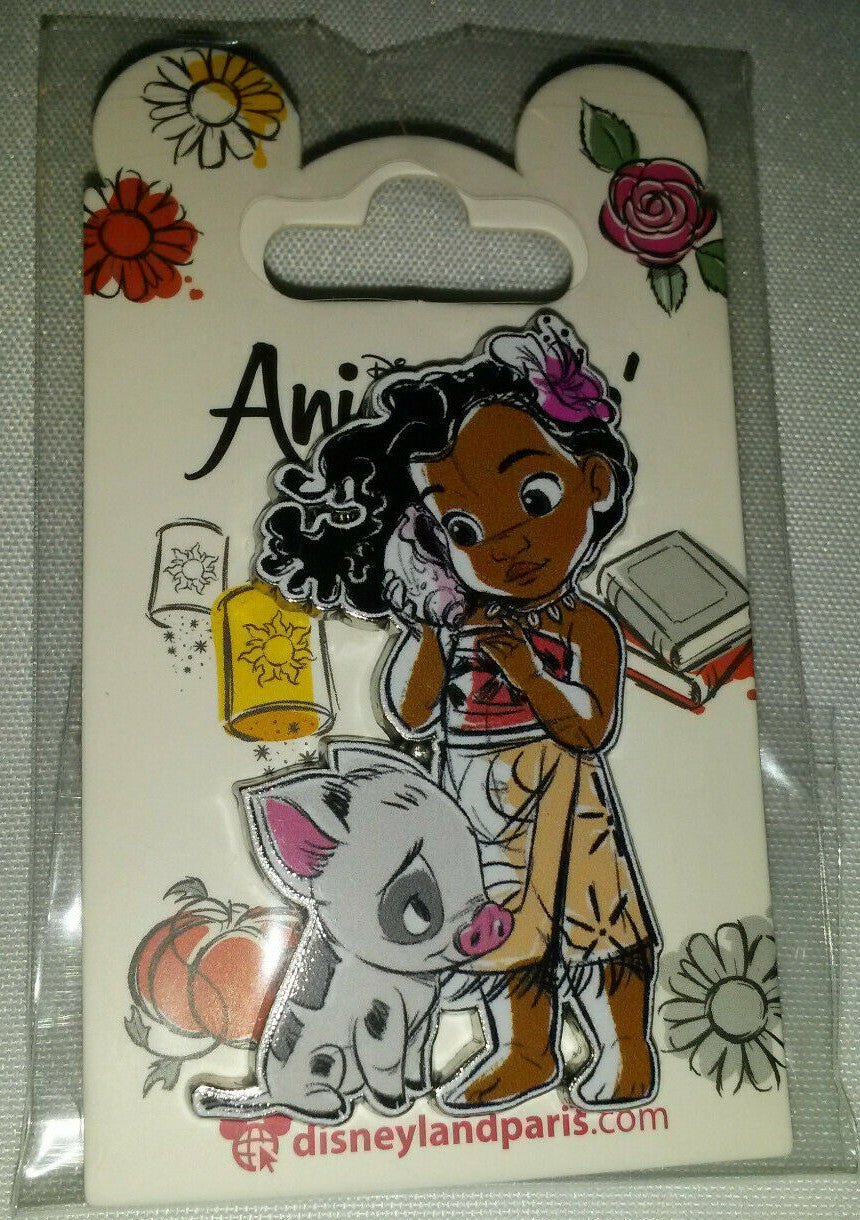New 2021 Dlp Dlrp - Animator Dolls - Vaiana Moana Child Disney Land Paris Pin