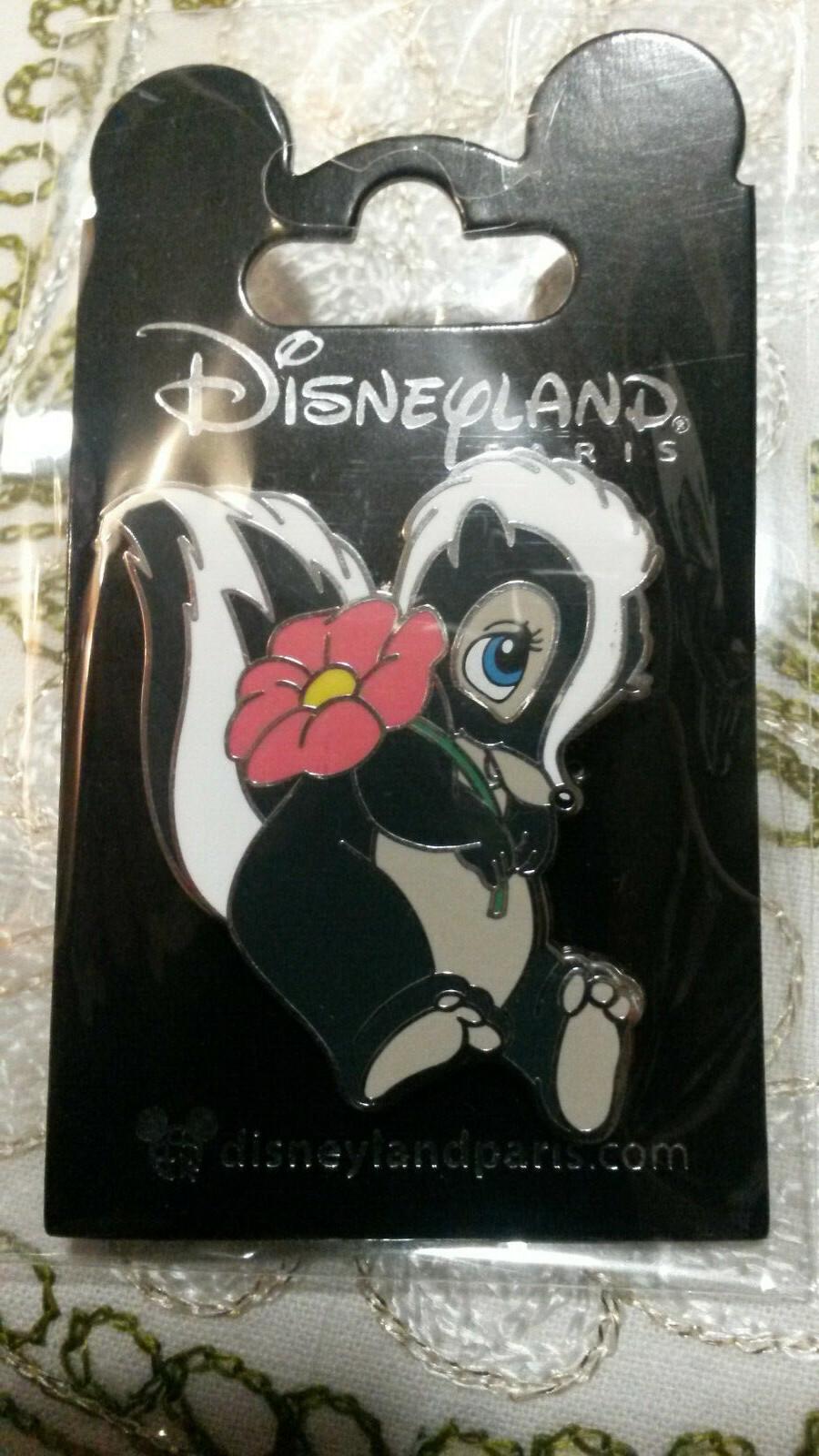 New 6 pin Flower Series Bambi Aristocat Lady Disney Paris Dlrp Dlp 2019 February