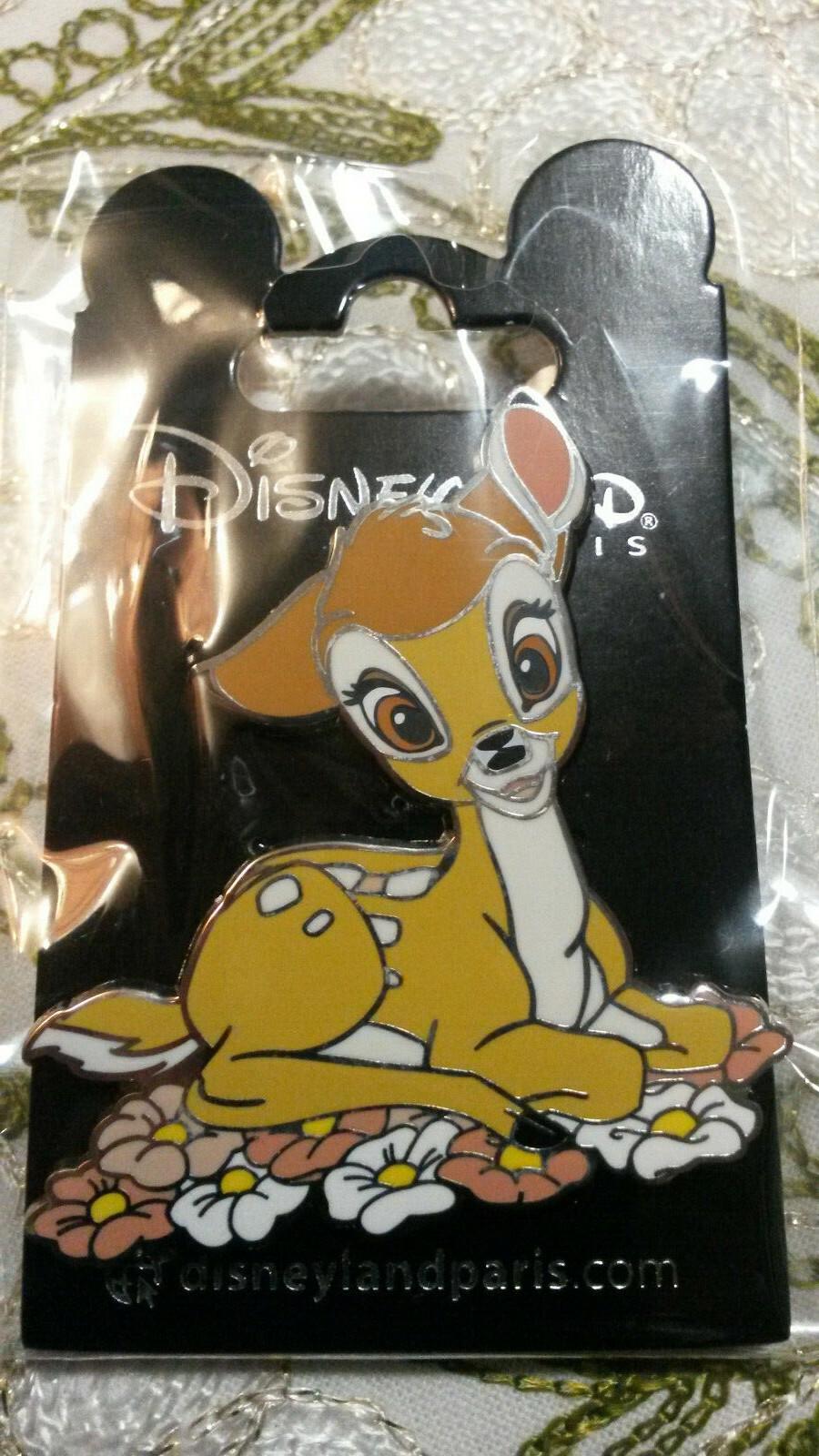 New 6 pin Flower Series Bambi Aristocat Lady Disney Paris Dlrp Dlp 2019 February