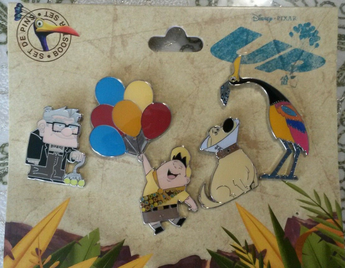 New Carl Russell Dug Kevin Up Set Disney Land Paris Dlrp Dlp April 2019 4 Pins