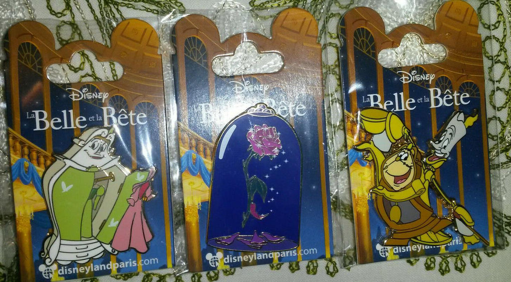 New Cogsworth Lumiere Beauty & the Beast Disney Paris Dlrp Dlp December 2019 Pin