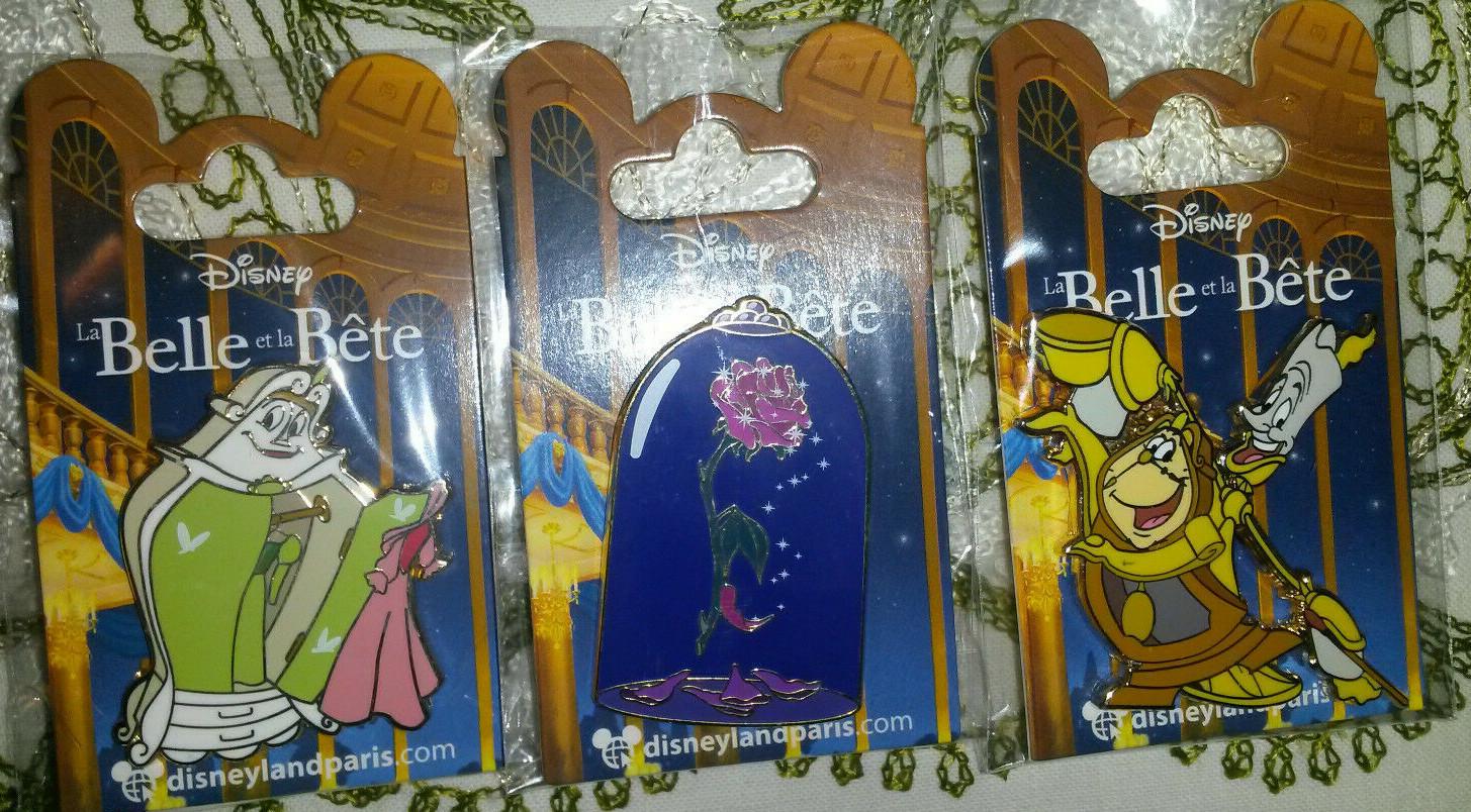 New Cogsworth Lumiere Beauty & the Beast Disney Paris Dlrp Dlp December 2019 Pin