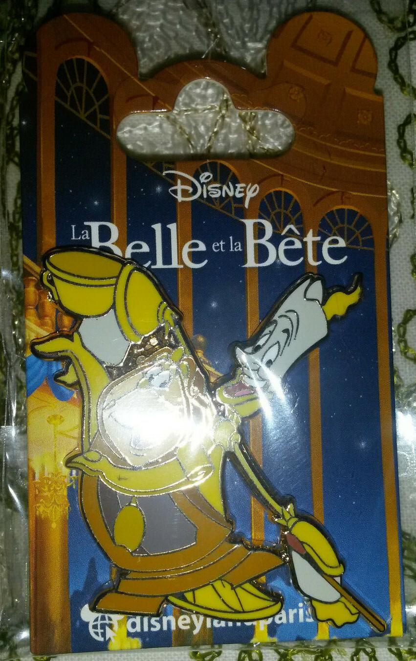 New Cogsworth Lumiere Beauty & the Beast Disney Paris Dlrp Dlp December 2019 Pin