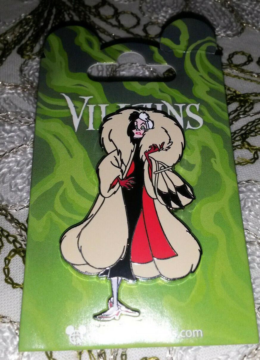 New Cruella Devil Fur Coat Villain Series Disney Paris DLRP DLP Sept. 2018 Pin