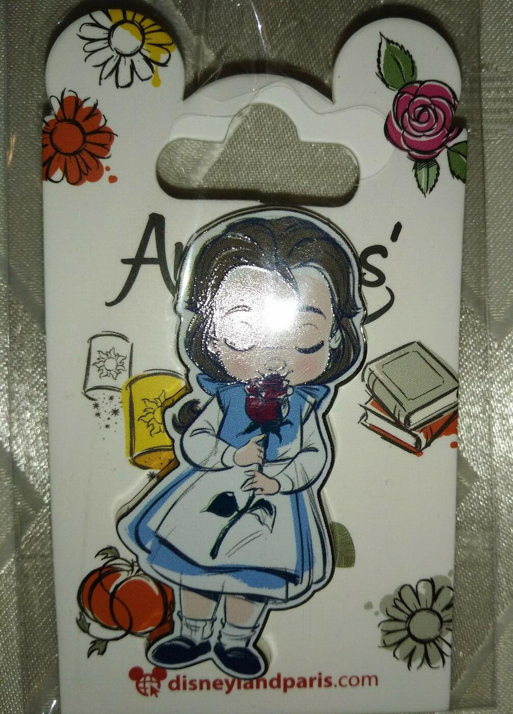 New December 2021 Dlp Dlrp Animator Dolls Belle Child Disney Land Paris Pin