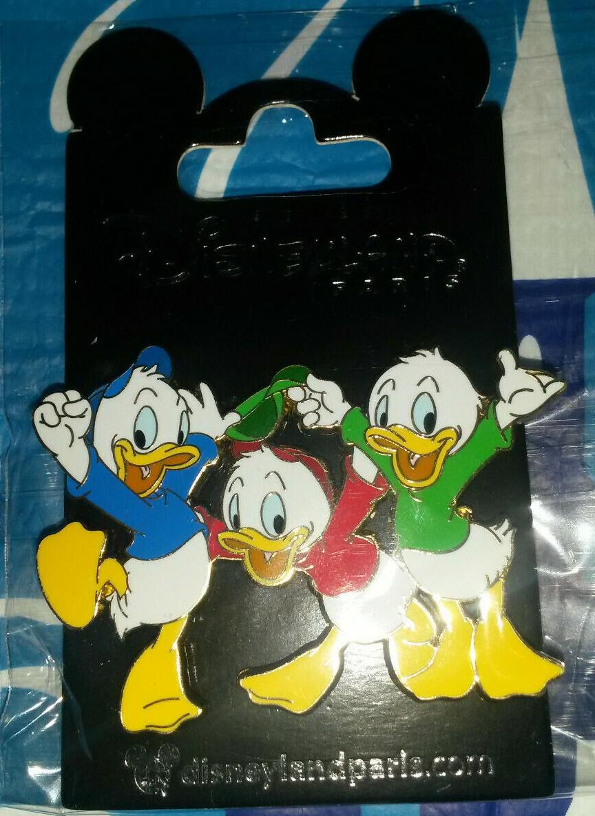 New Donald's Nephews Dewey Huey Louie Disney Land Paris Dlrp Dlp July 2021 Pin